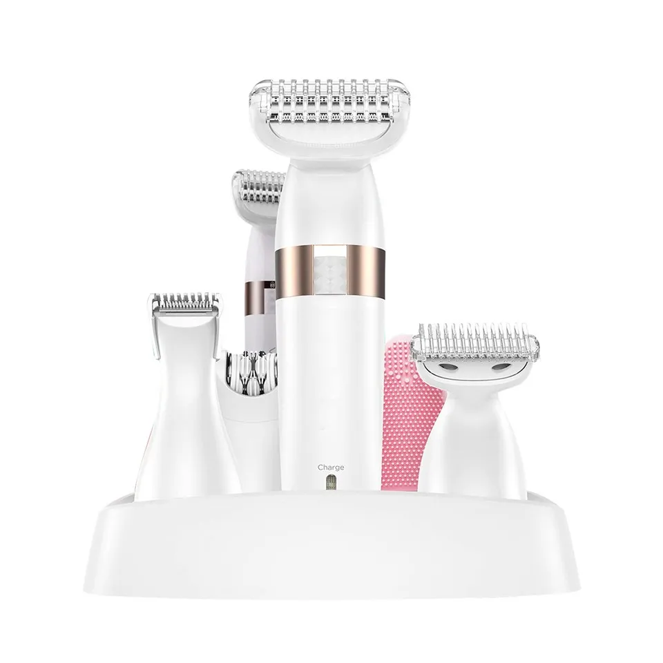 5 1 matu noņemšanas lēdijas skuvera epilators